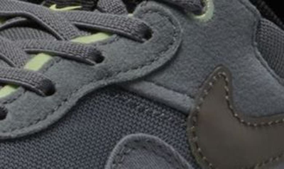 Nike Air Max Motif Sneaker In Grey/ Volt/ Volt/ Black