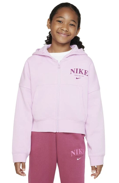 Nike Sportswear Big Kids' (girls') Fleece Hoodie In | ModeSens