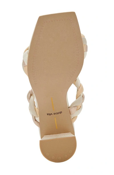 Shop Dolce Vita Paily Braided Sandal In Z/dnuivory Multi Stella