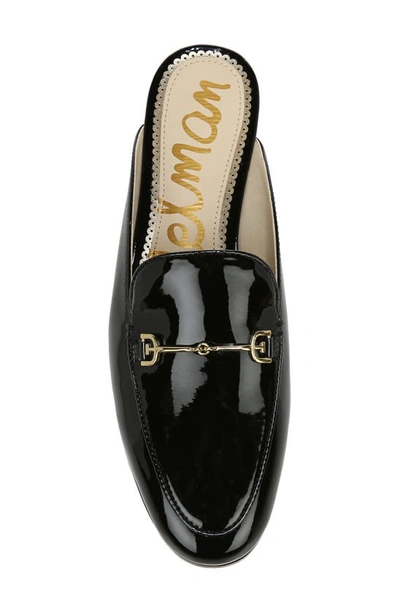 Sam Edelman Linnie Womens Leather Slip On Loafers In Black