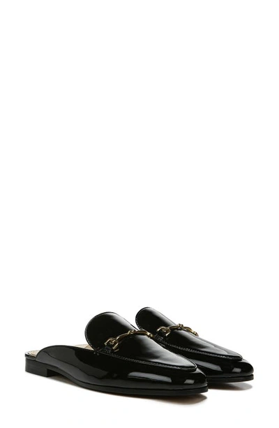 Sam Edelman Linnie Womens Leather Slip On Loafers In Black