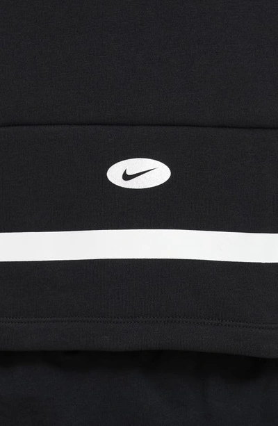Shop Nike Kids' Sportswear Icon Clash Hoodie In Black/ White