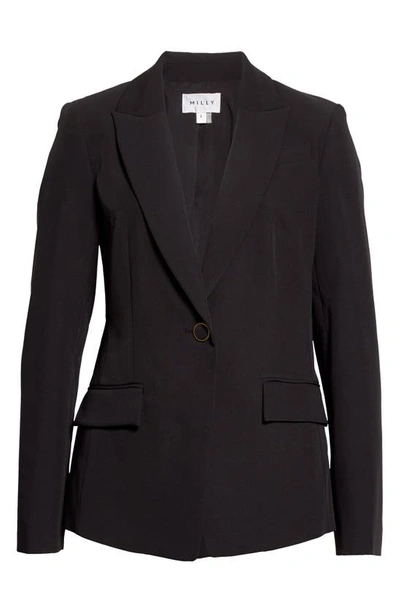 Milly Avery Cady Blazer In Black