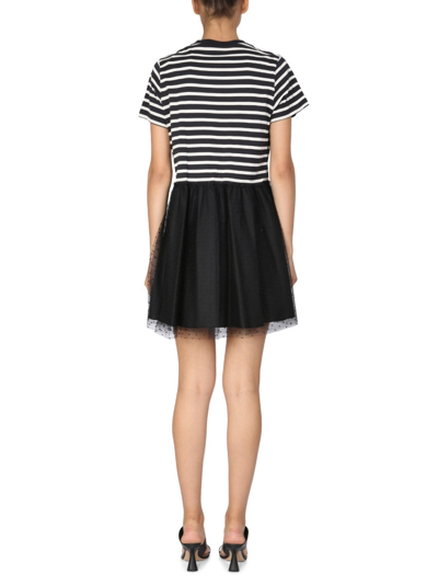 Shop Red Valentino Cherry Patch T-shirt Dress In Black