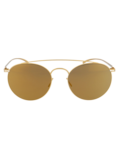 Shop Mykita Sunglasses In 188 E2 Gold