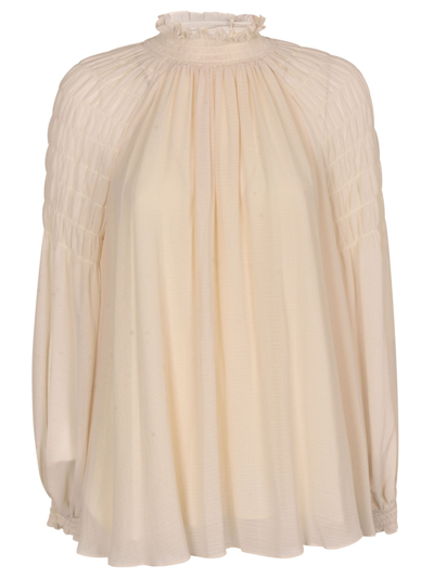 Shop See By Chloé See By Chloe' - Blouse In Soft Ivory