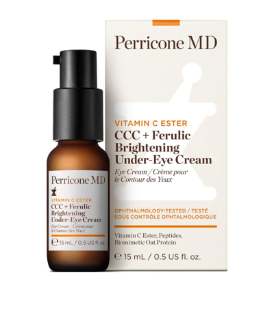 Shop Perricone Md Ccc+ Ferulic Brightening Under-eye Cream (15ml) In Multi