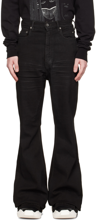 Rick Owens Drkshdw Wide In Black | ModeSens