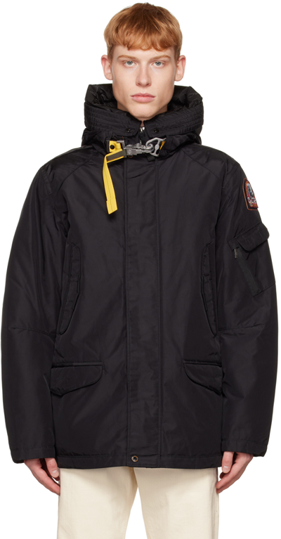 Shop Parajumpers Black Right Hand Down Jacket In 541 Black