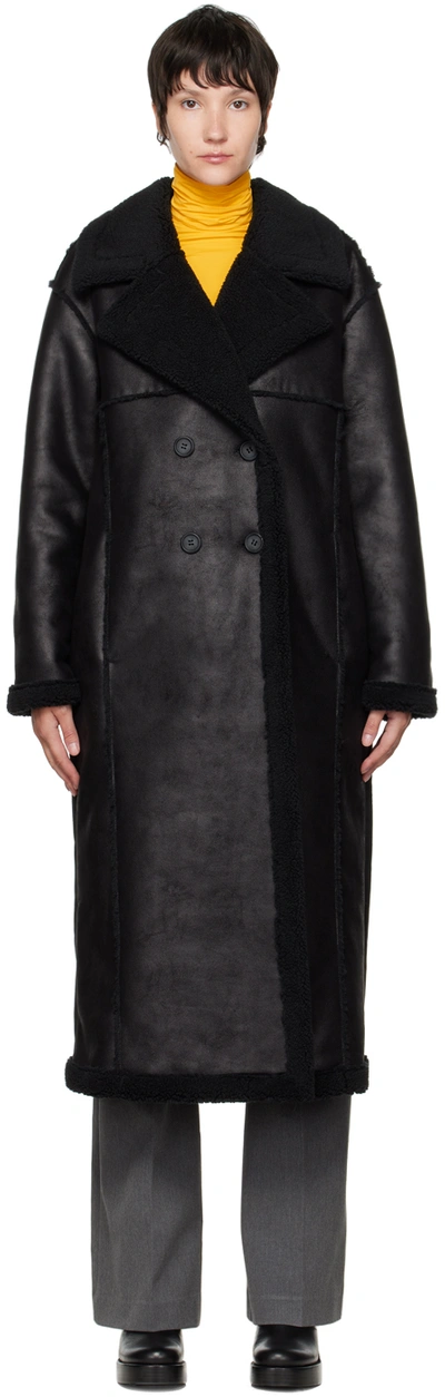 Shop Simon Miller Black Jetz Coat