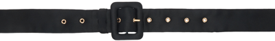 Nanushka Black Aduke Belt In Black