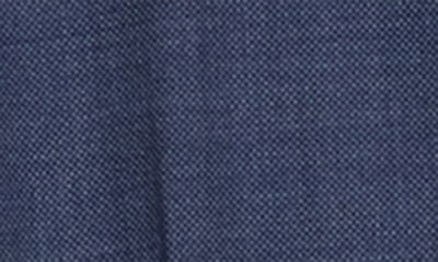 Shop Original Penguin Birdseye Wool Blend Suit Separate Pants In Navy