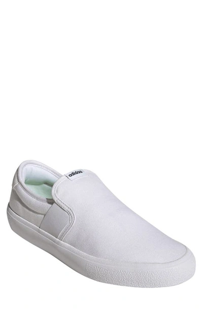 Shop Adidas Originals Vulcraid3r Slip-on Sneaker In White/ Black