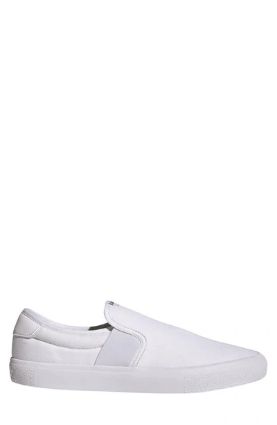 Shop Adidas Originals Vulcraid3r Slip-on Sneaker In White/ Black