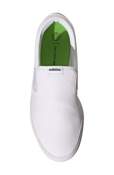 Shop Adidas Originals Vulcraid3r Slip-on Sneaker In White/ Black