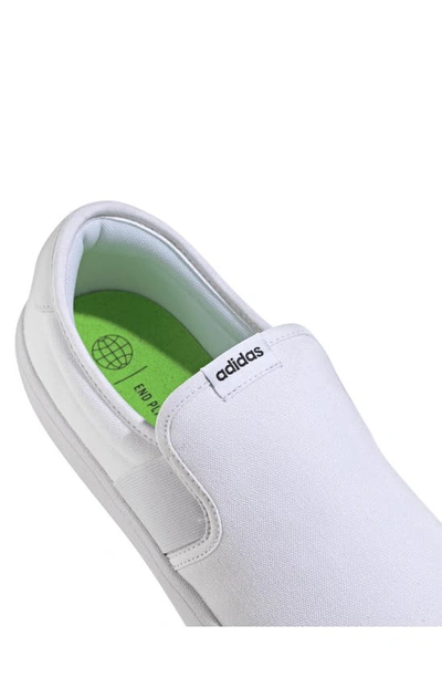Shop Adidas Originals Vulcraid3r Slip-on Sneaker In White/ Black