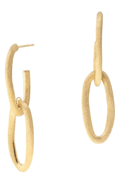 Shop Marco Bicego Jaipur Double Link Earrings In Yellow Gold