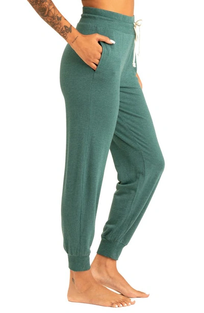 Shop Threads 4 Thought Connie Fleece Joggers In Heather Sea Dragon