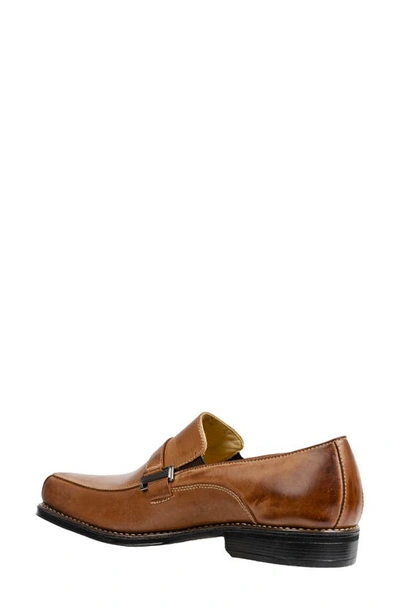 Sandro Moscoloni Calvine Moc Toe Loafer In Tan