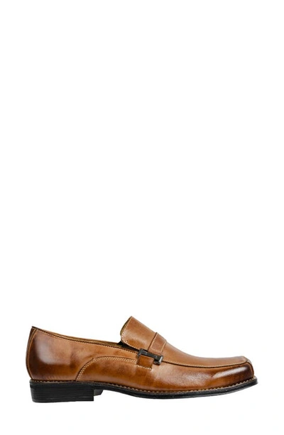 Sandro Moscoloni Calvine Moc Toe Loafer In Tan