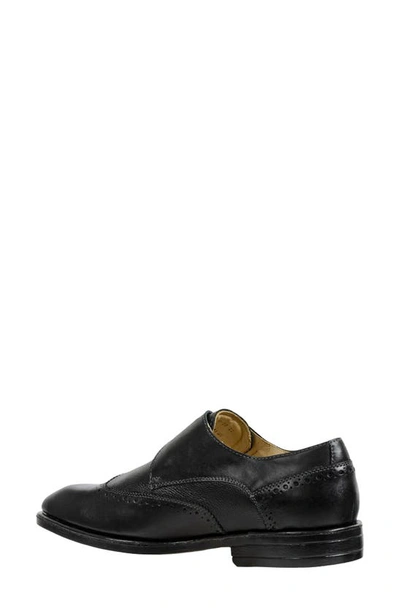 Shop Sandro Moscoloni Monk Strap Wingtip Loafer In Black
