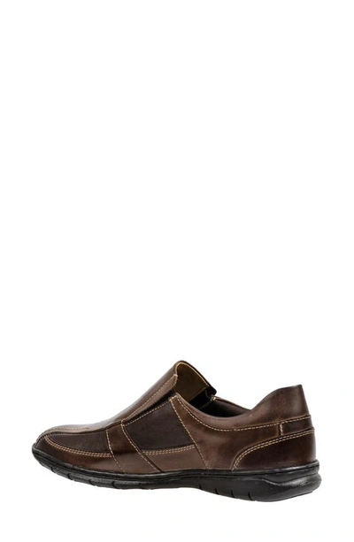 Shop Sandro Moscoloni Lear Slip-on Sneaker In Brown