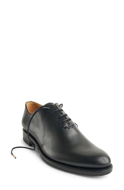 The Office Of Angela Scott Ms. Jane Stud Kiltie Leather Loafers In Black