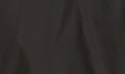 Shop Nensi Dojaka Crop Cutout Cotton Button-up Shirt In Black