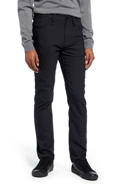 Shop 34 Heritage Courage Straight Leg Twill Pants In Onyx Commuter