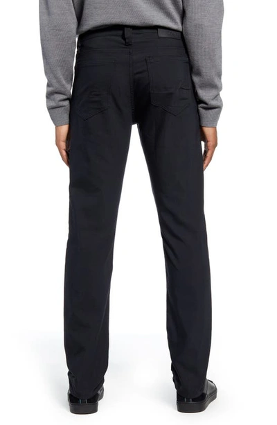 Shop 34 Heritage Courage Straight Leg Twill Pants In Onyx Commuter