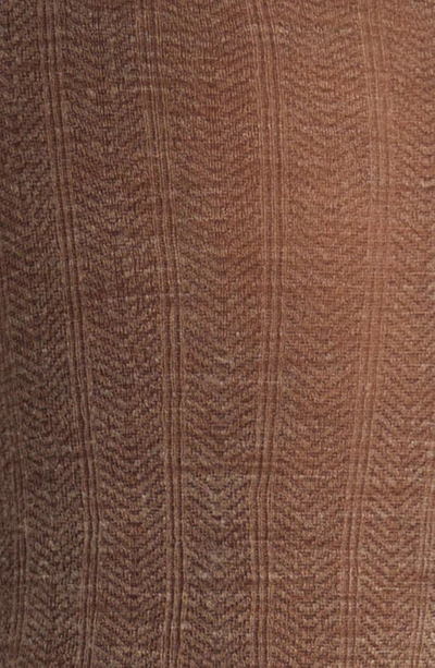 Swedish Stockings Ylva Organic Wool Blend Tights In Mid-brown