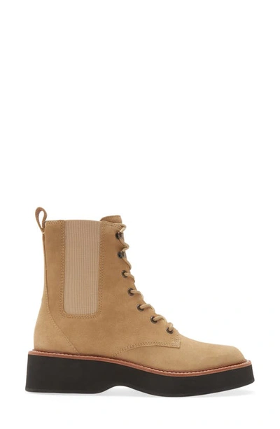 Shop Madewell Lace-up Chelsea Boot In Earthen Sand