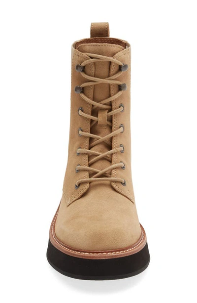 Shop Madewell Lace-up Chelsea Boot In Earthen Sand