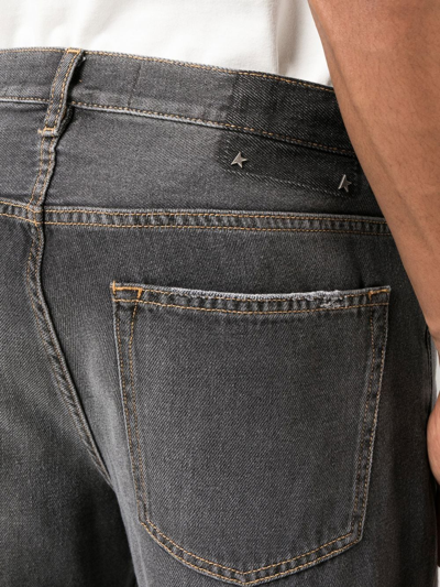 Golden Goose Stonewashed Effect In Black