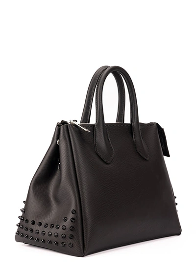 Shop Gum Studs Detail Tote Bag In Black