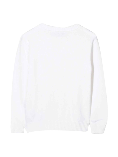 Shop Moschino White Shirt Unisex In Bianco