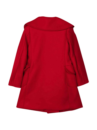 Shop Moschino Red Coat Girl . In Rosso
