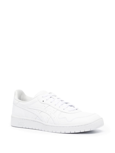 Shop Comme Des Garçons Logo Sneaker In White