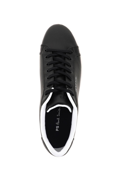 Shop Ps By Paul Smith 'rex' Sneakers With Zebra Logo In Black