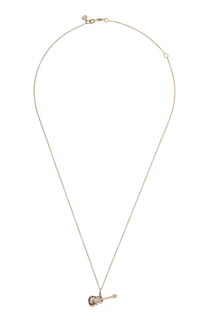 Sydney Evan 14k Gold; Diamond Necklace In Gold