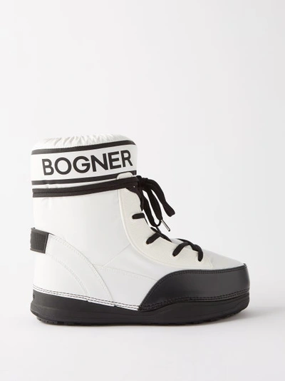 Bogner La Plagne Snow Boots In White Black | ModeSens
