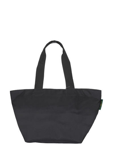 Shop Herve Chapelier Medium Shopping Bag In Black