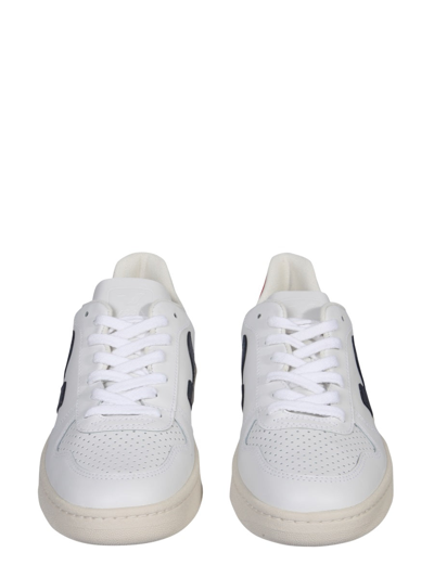 Shop Veja V-10 Sneakers In White