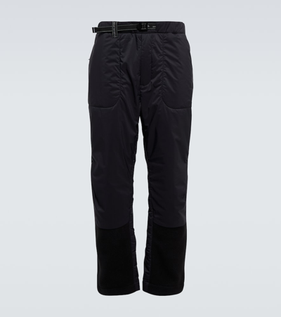 Shop And Wander Technical Fleece Pants In Black