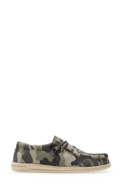 Shop Hey Dude Wally Slip-on In Camo