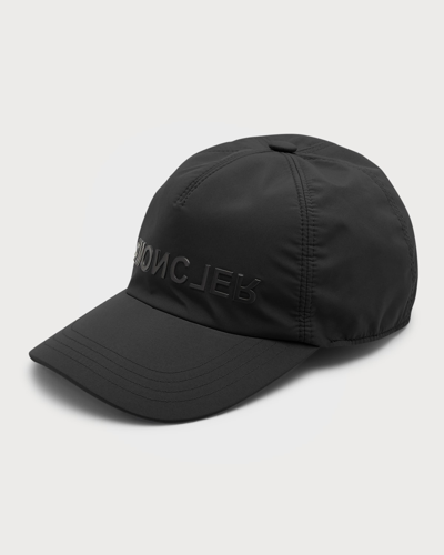 Shop Moncler Daynamics Baseball Cap In Black