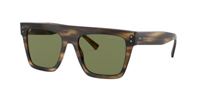 Shop Giorgio Armani Unisex Sunglass Ar8177 In Grün