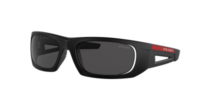Shop Prada Linea Rossa Man Sunglasses Ps 02ys In Dark Grey
