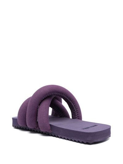 Shop Yume Yume Slipper With Logo In Purple