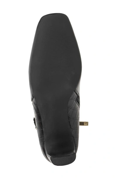 New York And Company Una Pointed Toe Bootie In Black